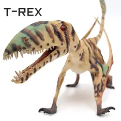 T-REX коллекционные мир Юрского периода игрушки-динозавры Dimorphodon Pterosauria твердый ПВХ Фигурки Животных Подарки для детей