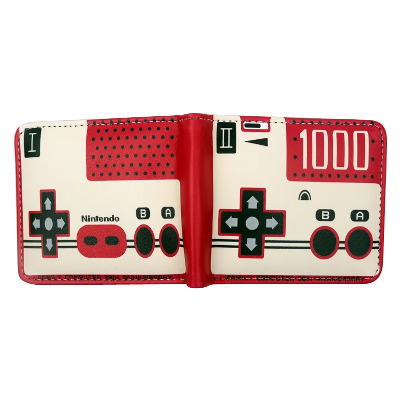 Мужские кошельки nintendo классический GameBoy игры play station 4 контроллера бумажник с держатель для карт на молнии для монет Карманный с отделениями для карт слот