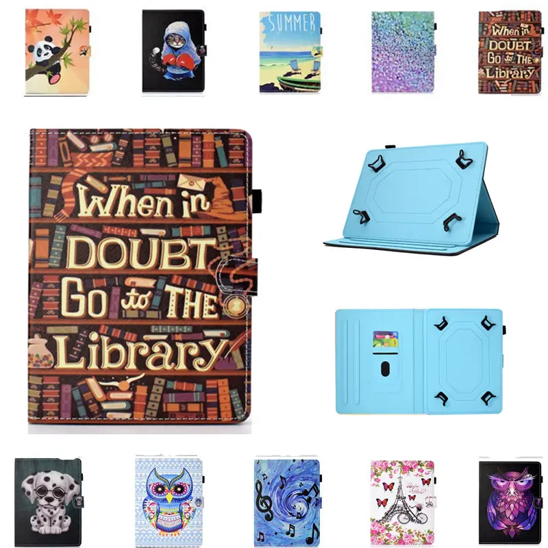 

Universal Print PU Leather Case For Prestigio Muze 3708 3G PMT3708_3G for Digma CITI 8531 3G 8 inch Tablet Stand Cover
