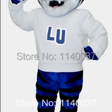 Костюм талисмана с синей головой талисман тигра Модный на заказ костюм аниме косплей наборы Маскотте тема маскарадный костюм карнавальный костюм