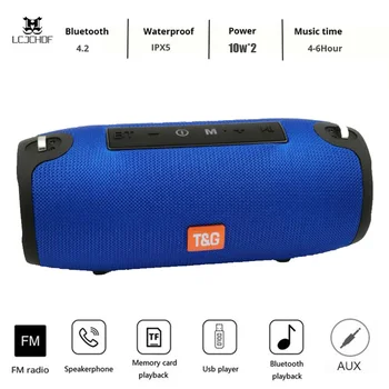 

Bluetooth Speaker column Wireless portable sound box 20W stereo subwoofer fm radio boombox tv tf aux usb pc sound bar for xiaomi