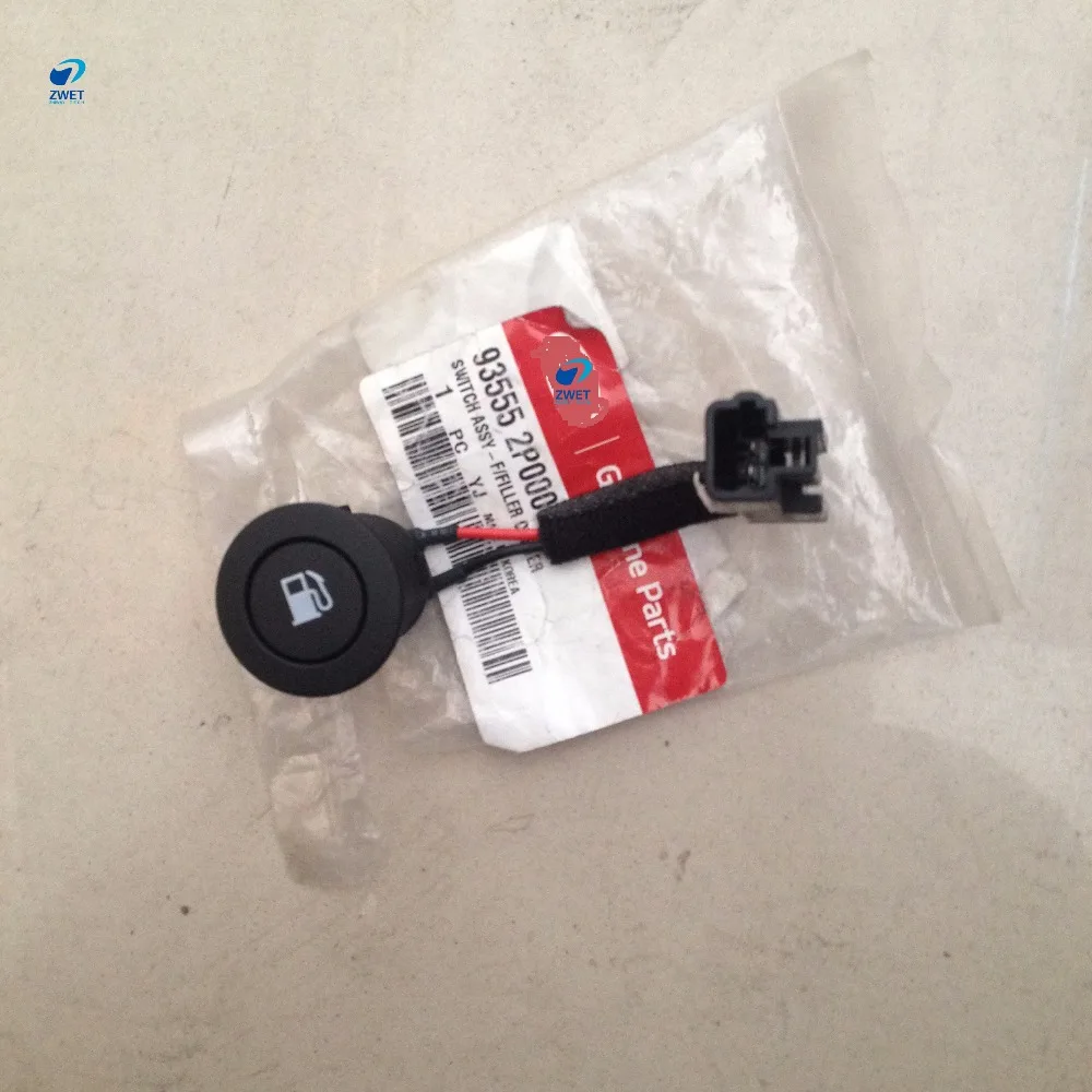 

ZWET Car For Sorento Rear Trunk Lid Fuel Filler Switch Door Release Open Switch for 93555-2P000