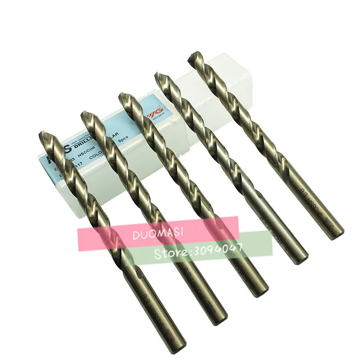 Made In Corea Yg-1 D2101 7.1-10Mm 5 Pz/Set Hss-C08 % M42 Twist Drill Di Elaborazione: In Acciaio Inox. Lega Di Acciaio Inox. Alluminio, Ecc.