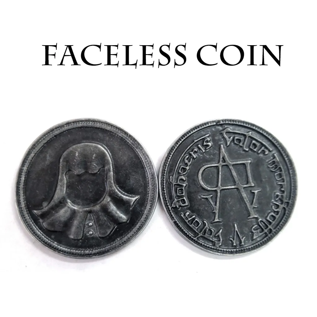 

A Of Thrones Iron Coin of the Faceless Man Arya Stark Valar Morghulis Commemorative CoinsI Sides Design Collectible Business