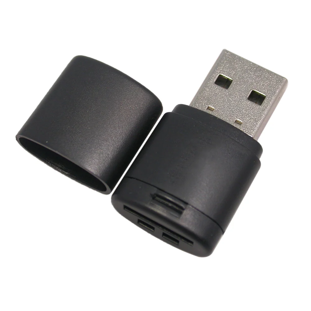 Мини-размер USB 2,0 Micro SD TF T-Flash устройство чтения карт памяти Адаптер для планшета/телефонов USB 2,0 OTG адаптер