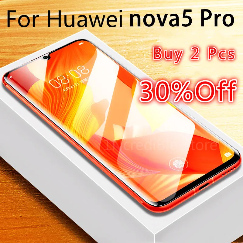 2.5D Закаленное стекло для Huawei Nova 3 E 5 4i Защита экрана Pro 2 3I 4 защитное | Мобильные