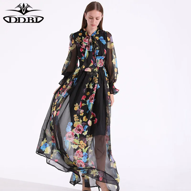 dress women summer 2018 runway womens fashion boho maxi dress 180622