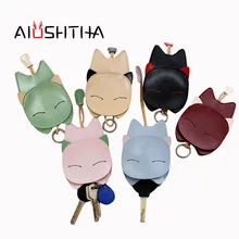 cat font b key b font holder women font b wallet b font cute keychain porte