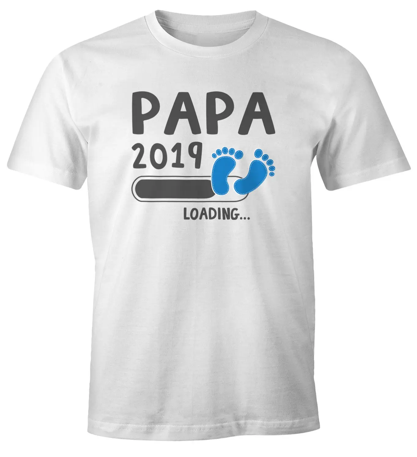 Футболка Papa Opa Onkel 2018 loading Geschenk fur werdenden 100% хлопок новые брендовые футболки | Мужская