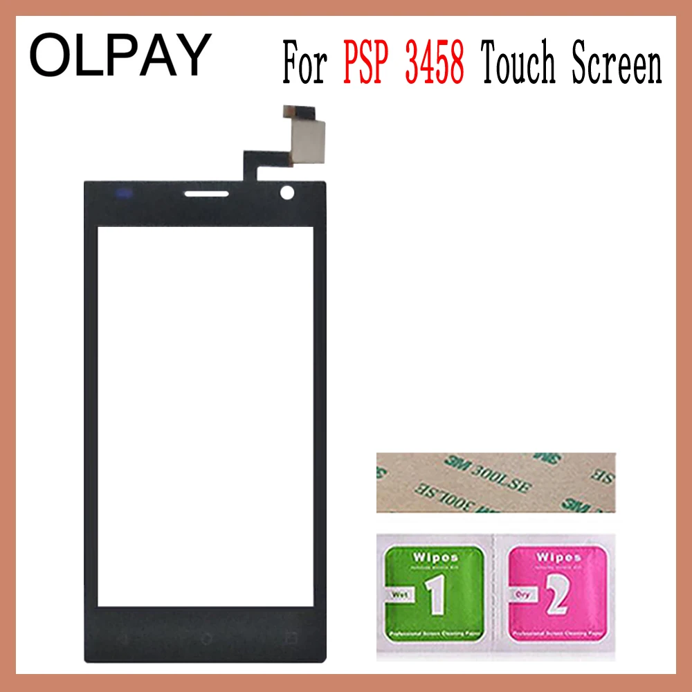 OLPAY 4,5 ''Сенсорное стекло для мобильного телефона для Prestigio Wize O3 psp 3458 psp 3458 DUO Сенсорное стекло дигитайзер Сенсорная панель инструменты