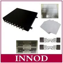 Дальний Impinj R2000 чип для UHF RFID считыватель с 8 портами карта UHF RFID ярлык наклейки образец