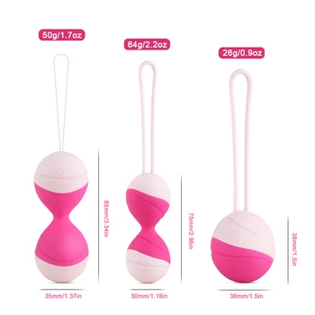 Vibrating Eggs Wireless remote control jump eggs silicone vibrator kegel balls exercise Vagina Tigthen Adult sex Toys for women 3
