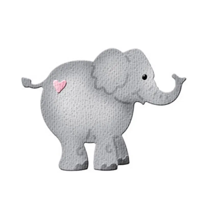 Elephant Animal Metal Cutting Dies Scrapbooking Die Craft Die Cuts Cards Making