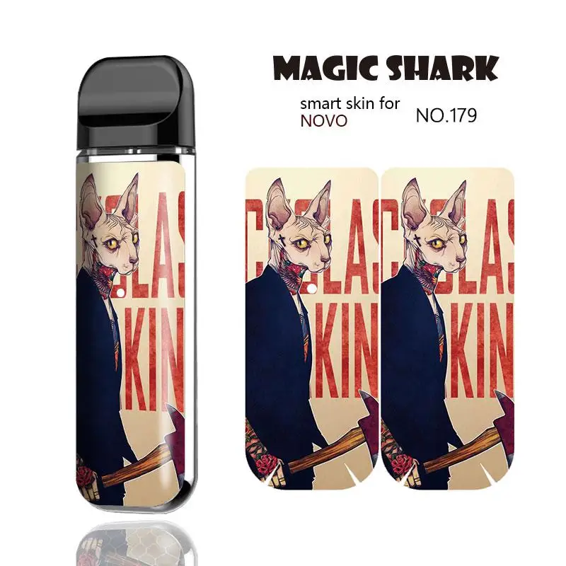 Женский ударопрочный чехол Magic Shark Cat для Smok Novo наклейка пленка 176 185|Наклейки