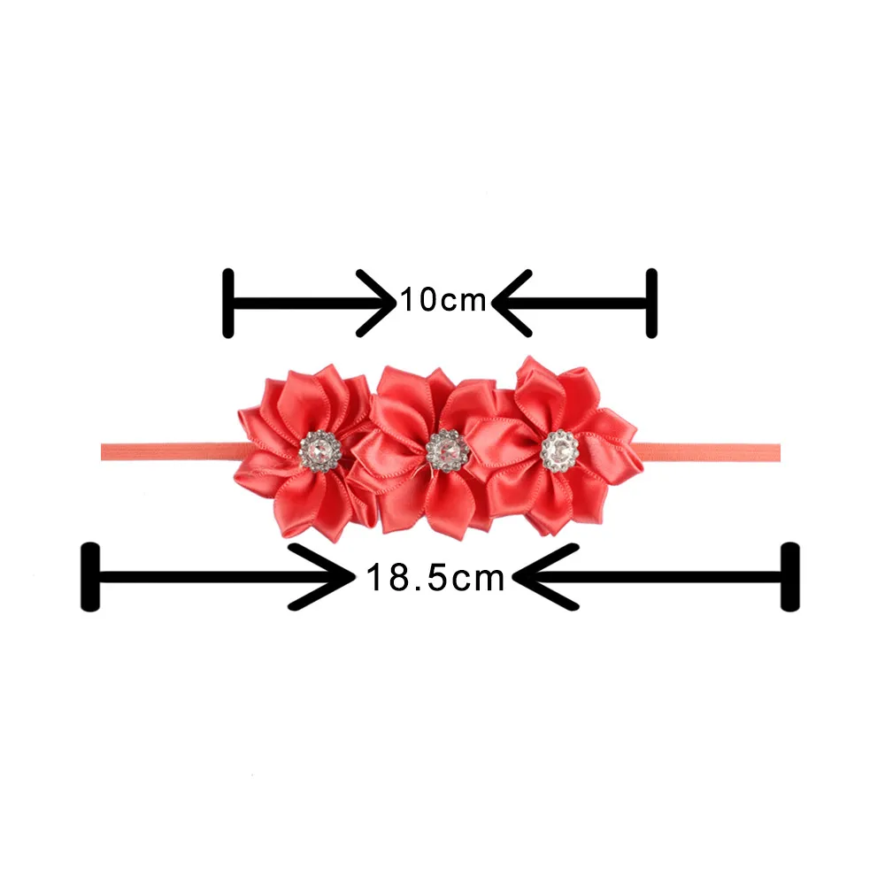 Ободки для девочек для новорожденных, детские украшения для волос с цветочной короной, повязка на голову, реквизиты для фотографии, бандо Bebe Fille Haarband