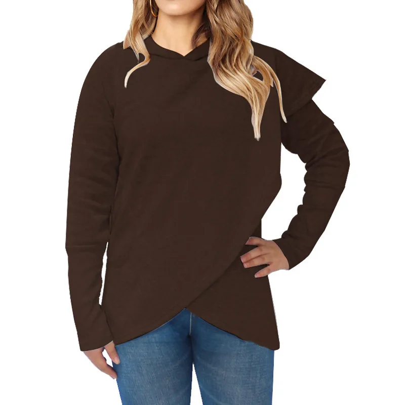 Mr.nut 2019 spring new women's personality long-sleeved hooded pullover slim loose sports hoodie