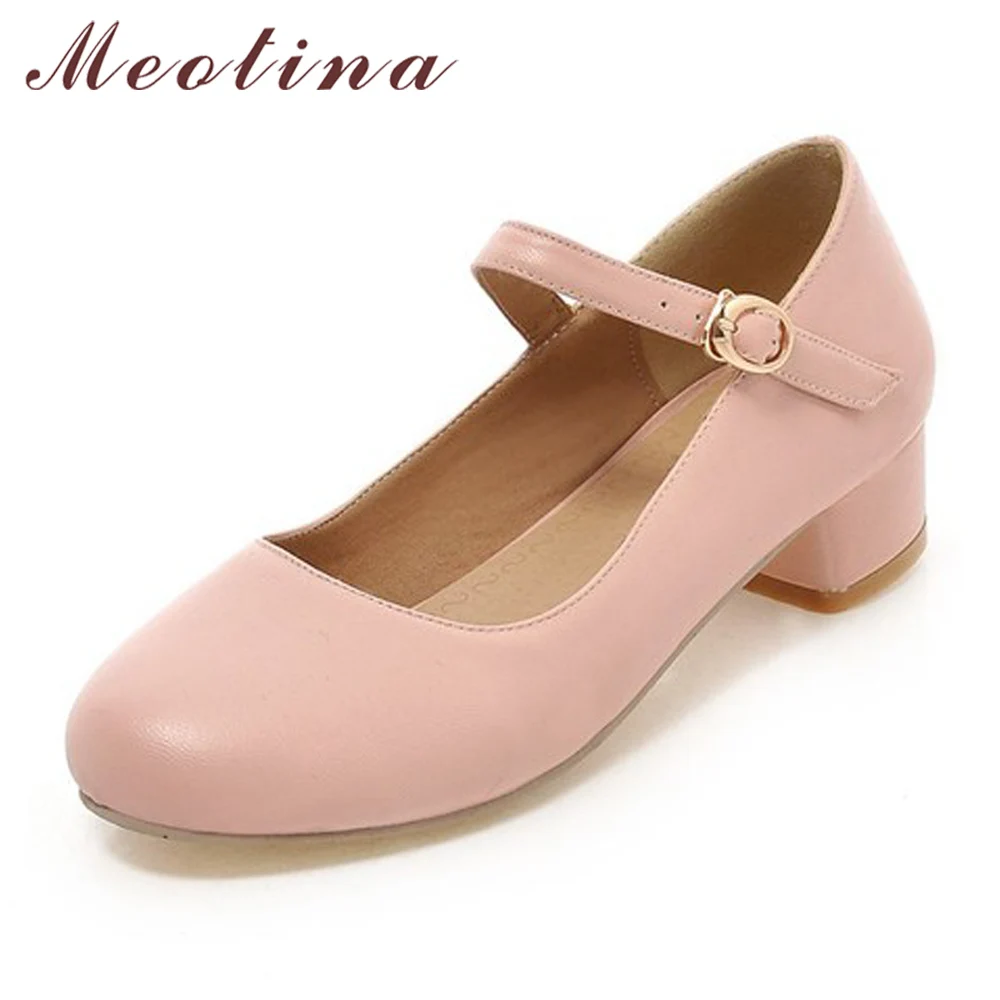 mary jane pumps low heel