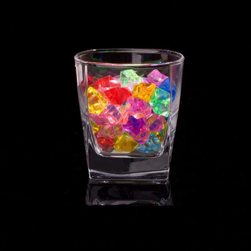 25Pcs/Lot Colorful Aquarium Decoration Fish Tank Artificial Acrylic Stone Simulation Vase Home Wedding Decor 18*25mm|Декорации| |