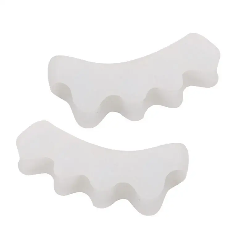 Cuidados com os Pés Atacado Pares Lote Separador Toe Straightener Corrector Silicone Gel Espalhador 200 - 11 Atacado 200 Pares lote Separador Toe Straightener