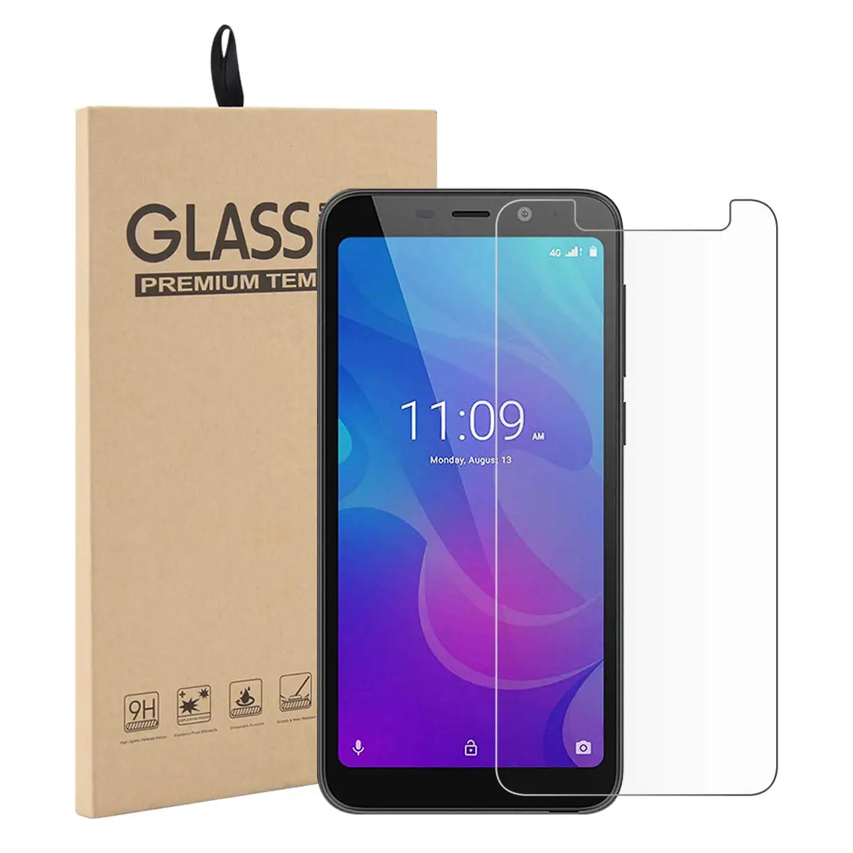 Закаленное стекло 2.5D 9H для Meizu C9 Pro Защита экрана C9Pro стеклянный чехол | Мобильные