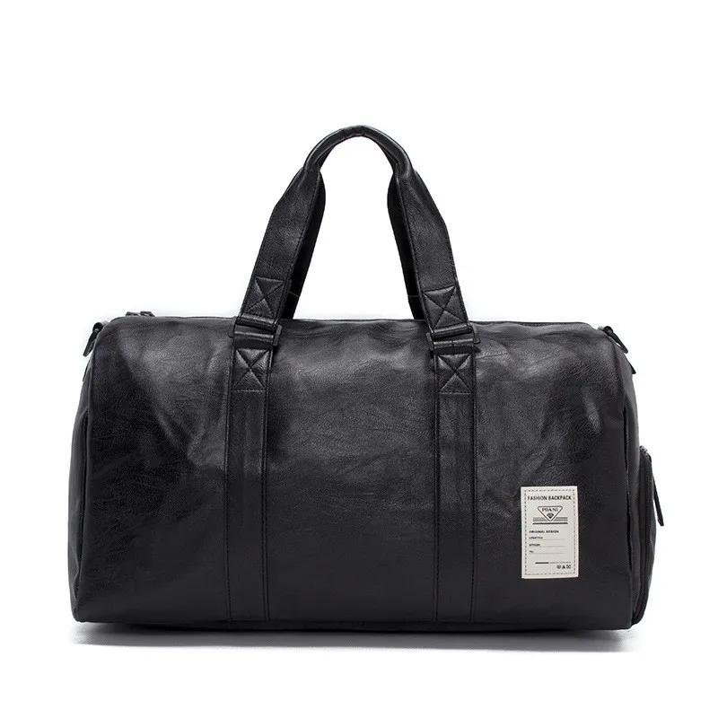 

Women Men Unisex Travel Bag Handbag Beach Shoulder Bag Crossbody Bag PU Large Capacity Fashion Couples Duffel Package HOT SALE