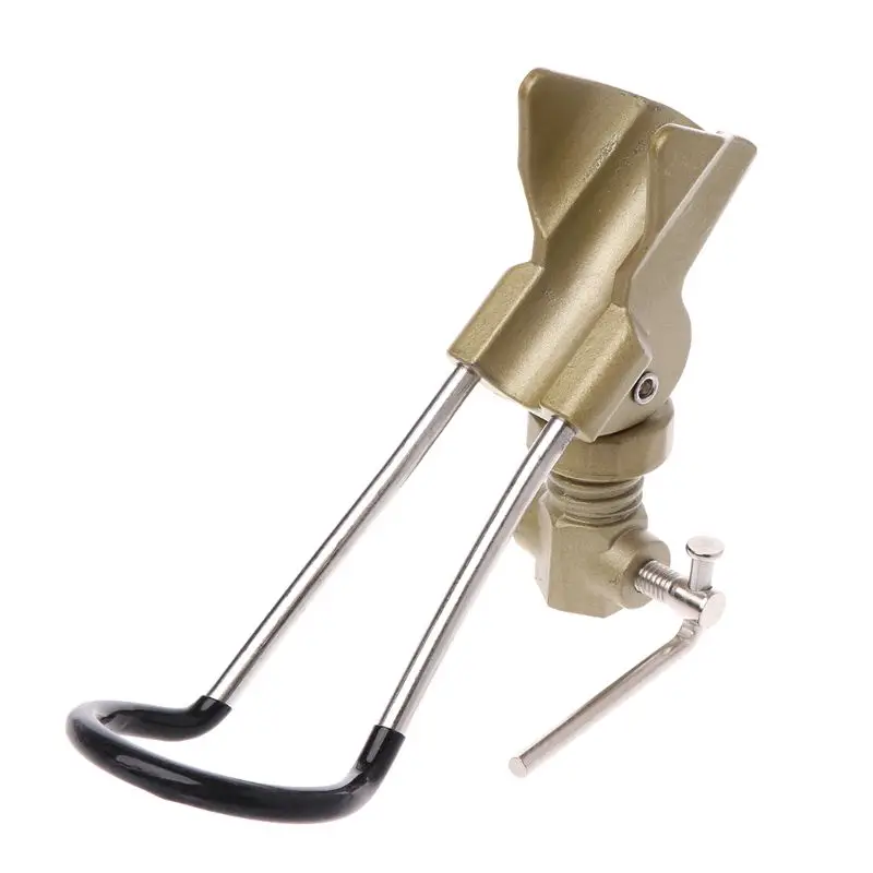 

New Arrival Fishing Rod Holder Aluminum Alloy Double Slots All Direction Adjustable Support Ground Stand Rack Multiple Angle