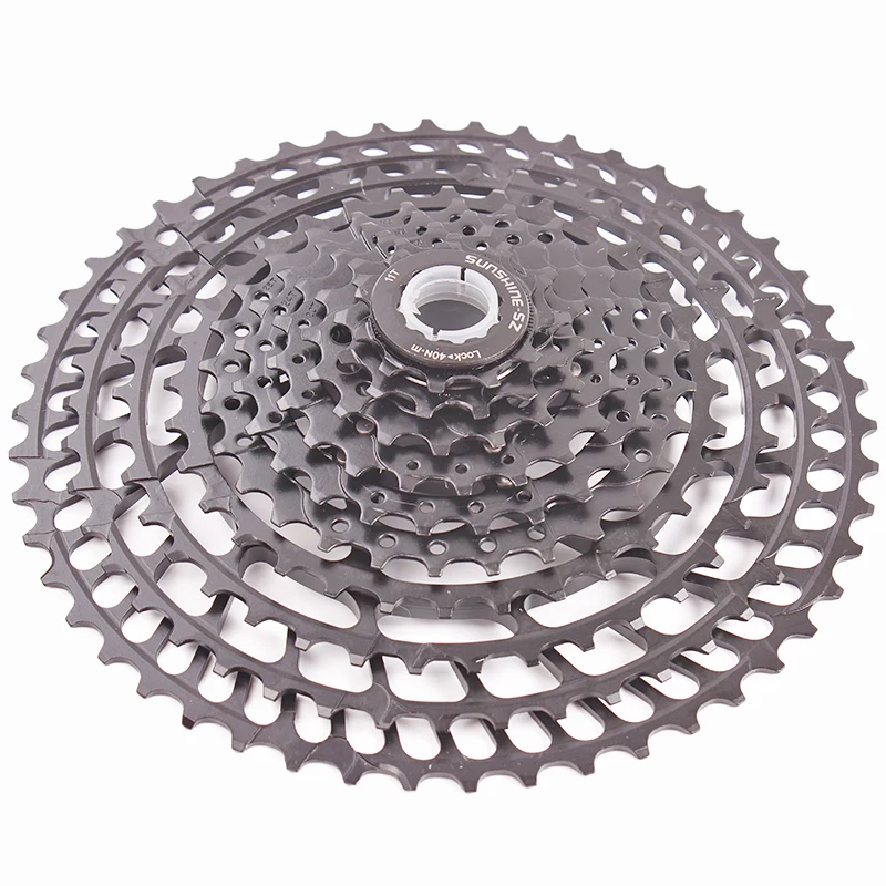 SUNSHINE-SZ MTB 11 скоростей SLR кассета 11-50T 11s широкоугольный Сверхлегкий CNC Freewheel Запчасти для горного велосипеда для X 9000