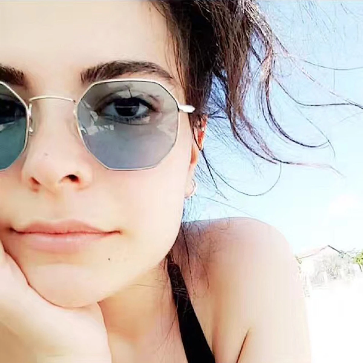 plain sunglasses fashion