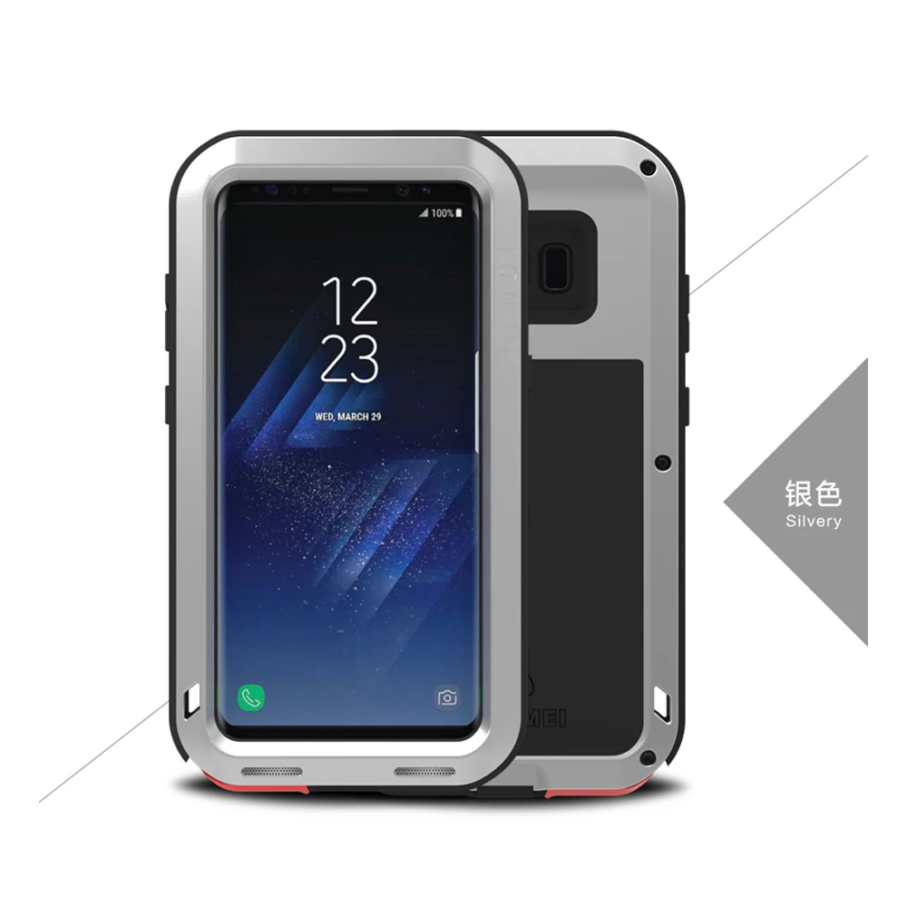 Противоударный чехол Love Mei для Galaxy S8 Plus сверхпрочный противоударный армированный