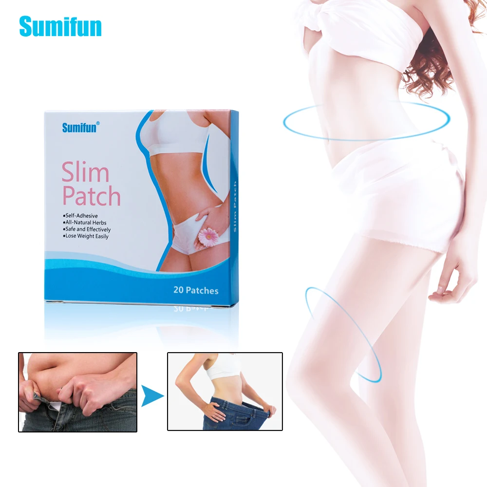 

Sumifun 20pcs Burning Fat Health Paste Slim Patch Minceur Sleep Lose Weight Slimming Patch Fat Navel Stick Slimming Patch