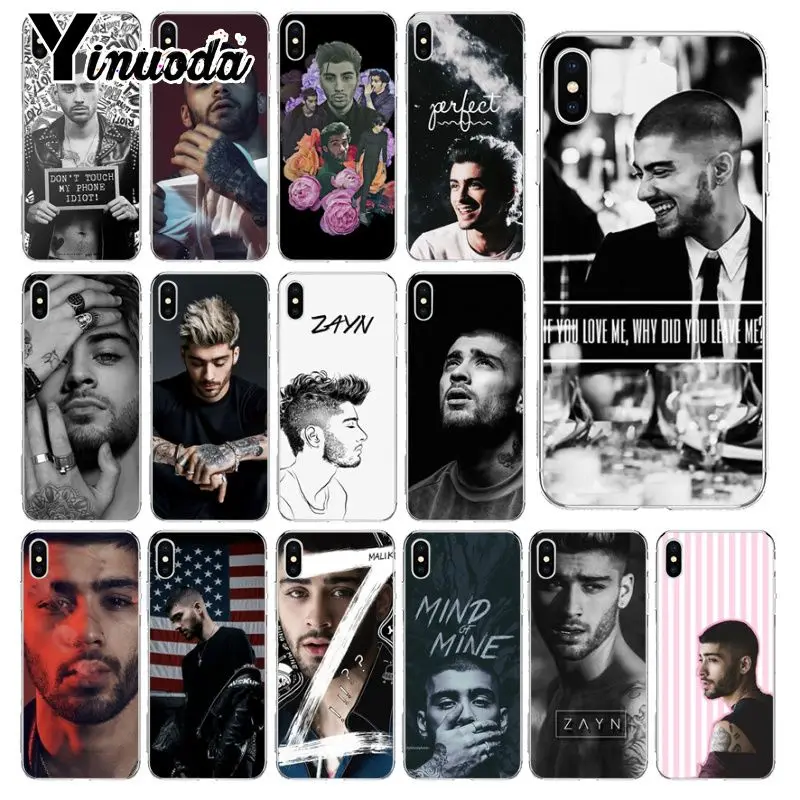 Yinuoda Zayn Malik One Direction DIY Painted Beautiful Phone Case for iPhone 8 7 6 6S Plus 5 5S SE XR X XS MAX Coque Shell | Мобильные