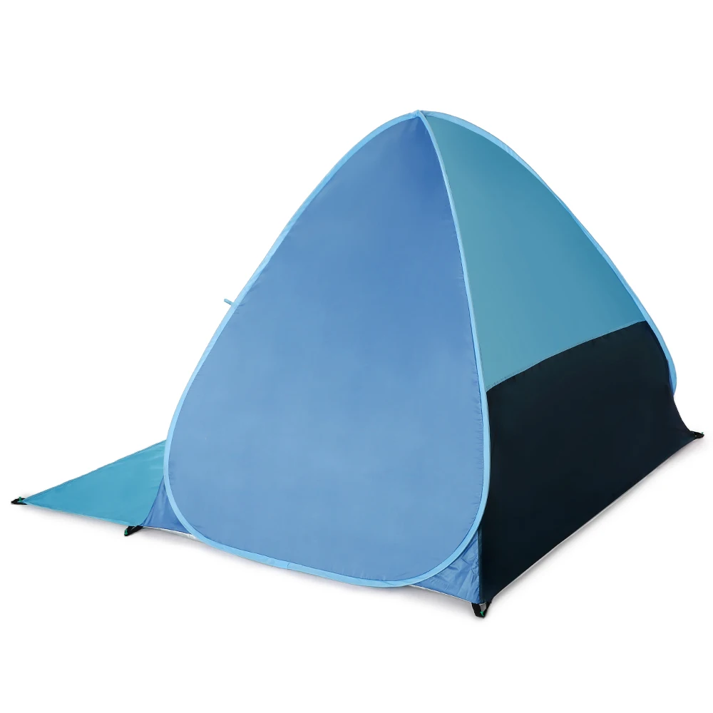 Lixada Автоматическая палатка для путешествий на открытом воздухе Пляжная палатка рыболовная мгновенный Всплывающие палатки кемпинга палатки с 6 колышки для 2 человек