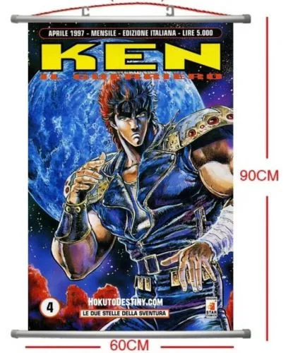 Домашний декор плакат прокрутки кулак North Star zenshin Кадо Кенсиро Японии