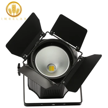 

IMRELAX High Power 200w COB LED Par Light Professional Stage Lighting DMX LED Par Disco Light with Fold Metal Cover With Carton