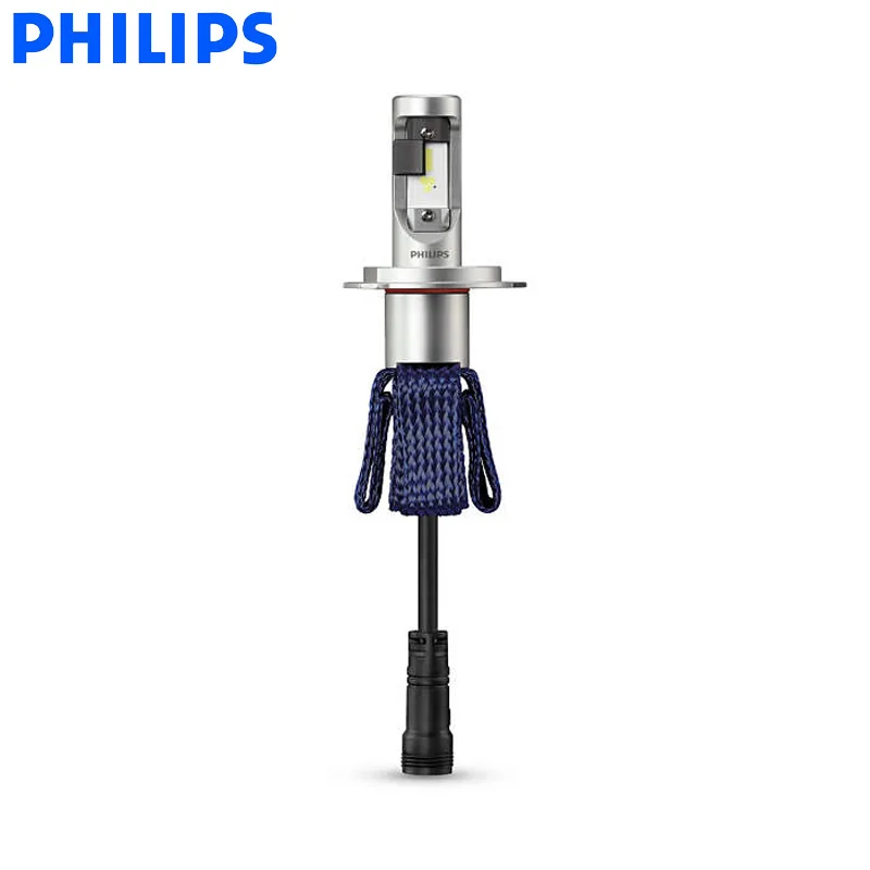  Original Philips LED Ultinon Essential H4 9003 LED Hi/Lo Beam 6000K Bright White Light 11342UE Car  - 33008385391
