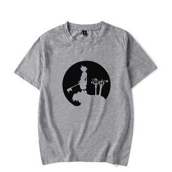 

New Kingdom Heart Short Sleeve T-Shirt Unisex Loose Comfort Hot Letter Print Pattern Casual T-Shirt