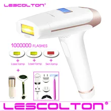 1000000 раз Lescolton 3в1 IPL depiladora лазерная эпиляция ЖК-дисплей перманентное бикини тело подмышки лицо depilador