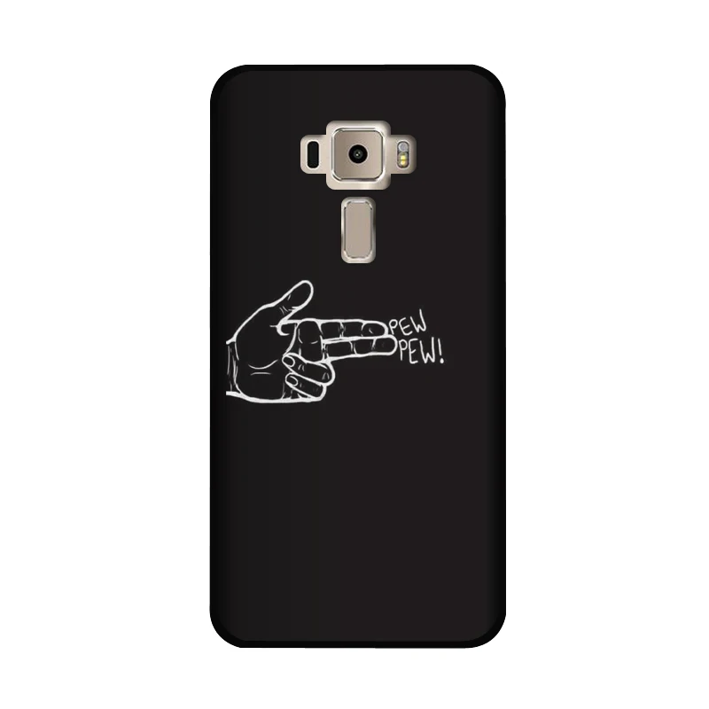 As picture showing Мягкий ТПУ чехол для Asus Zenfone 3 ZE552KL ZE520KL, матовый чехол с рисунком, милый чехол с котом - Цвет: As picture showing
