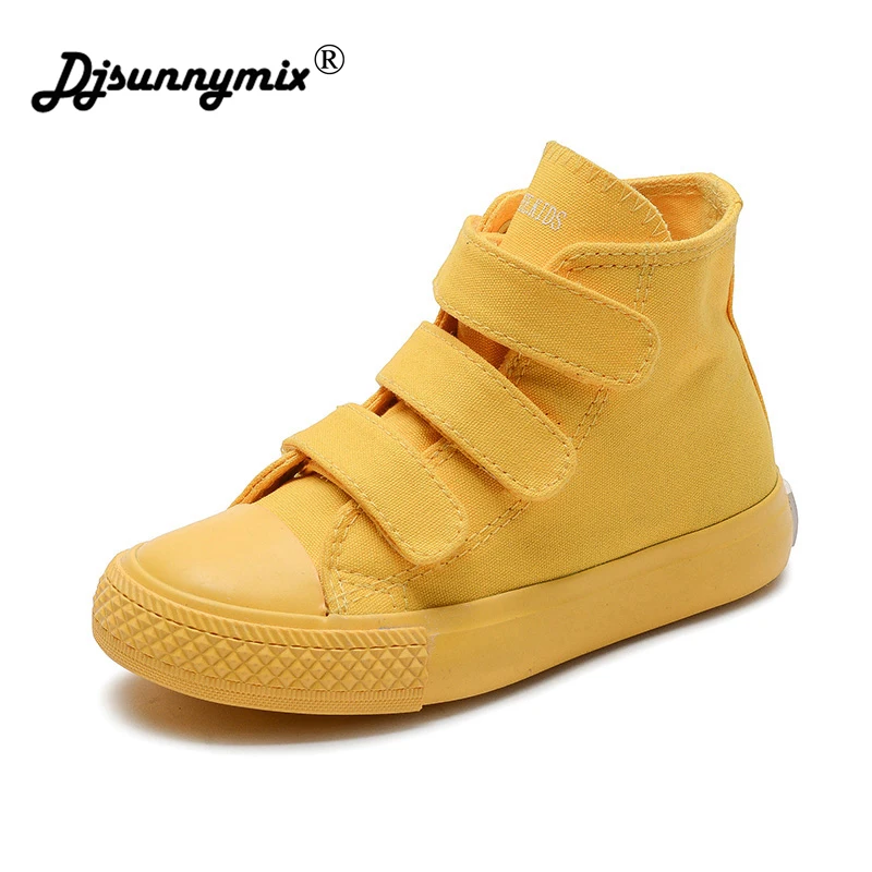 

Kids shoes for girl children canvas shoes boys sneakers 2019 Spring autumn girls shoes High Solid fashion Children shoes