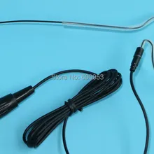 Pro черный одного уха крючок гарнитуры микрофон для Shure(SE-TA4F) черный она-004