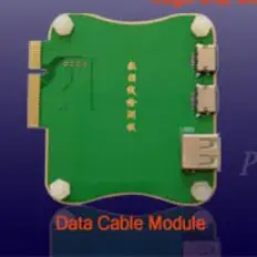 PHONEFIX JC Pro1000s Baseband Logic EEPROM IC программист батарея для наушников кабель для передачи данных инструмент для тестирования для iPhone 5 6 6S 7 7P 8 - Цвет: data cable module