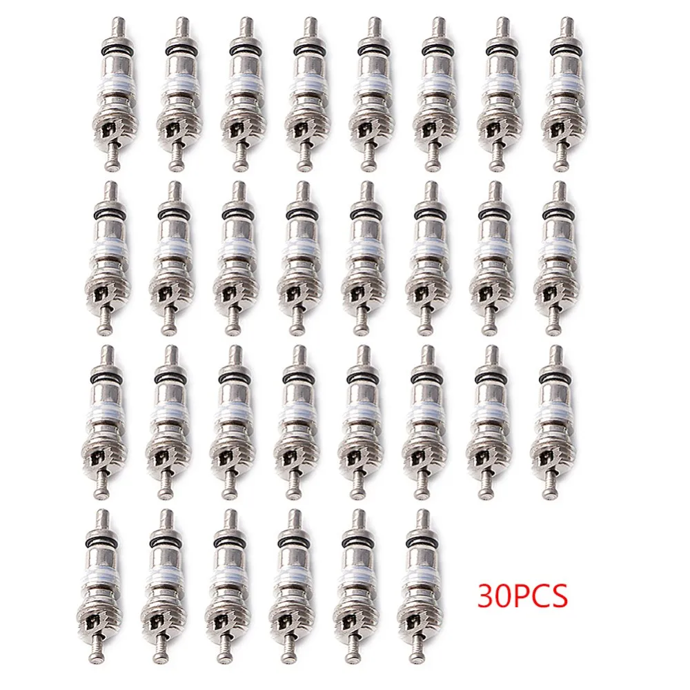 134 шт R134A A/C для автомобиля клапан кондиционирования сердечника автомобильных шин Ассортимент Комплект