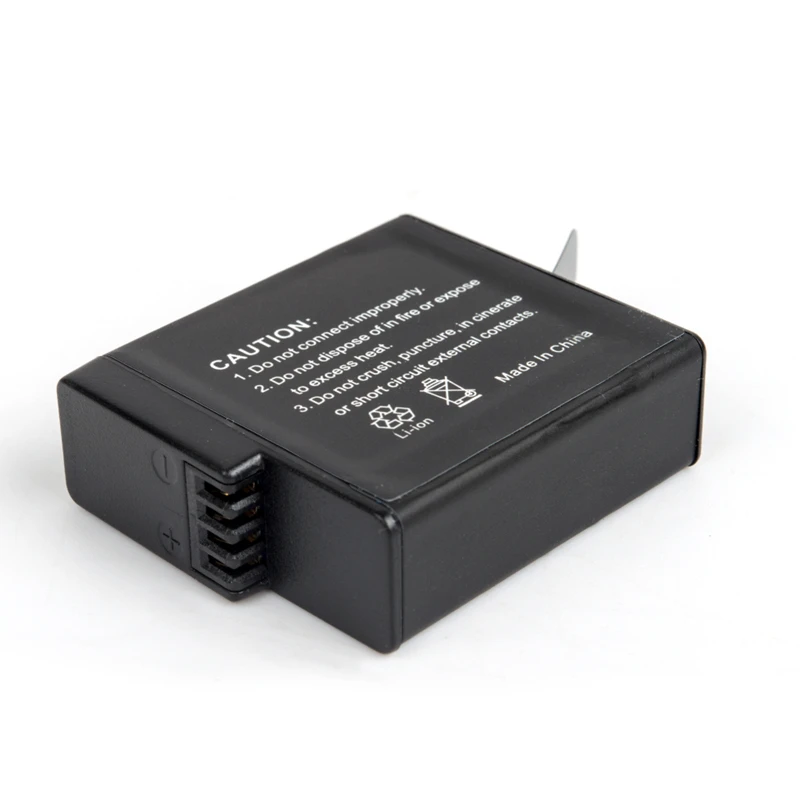 ORBMART литий-ионная батарея для Gopro Hero 5 6 7 черная экшн Спортивная камера 1220 mAh полное декодирование