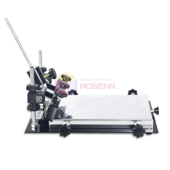 Размер L 600x450 мм шелковая печатная машина ручная паяльная паста принтер PCB SMT трафарет принтер