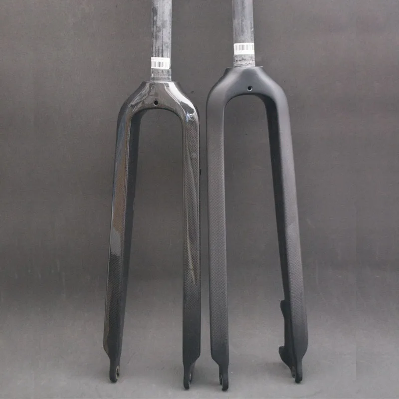 MTB full carbon fork fiber mountain bike fork carbon fiber hard fork