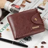 2022 New brand high quality short men's wallet ,Genuine leather qualitty guarantee purse for male,coin purse, free shipping ► Photo 2/6