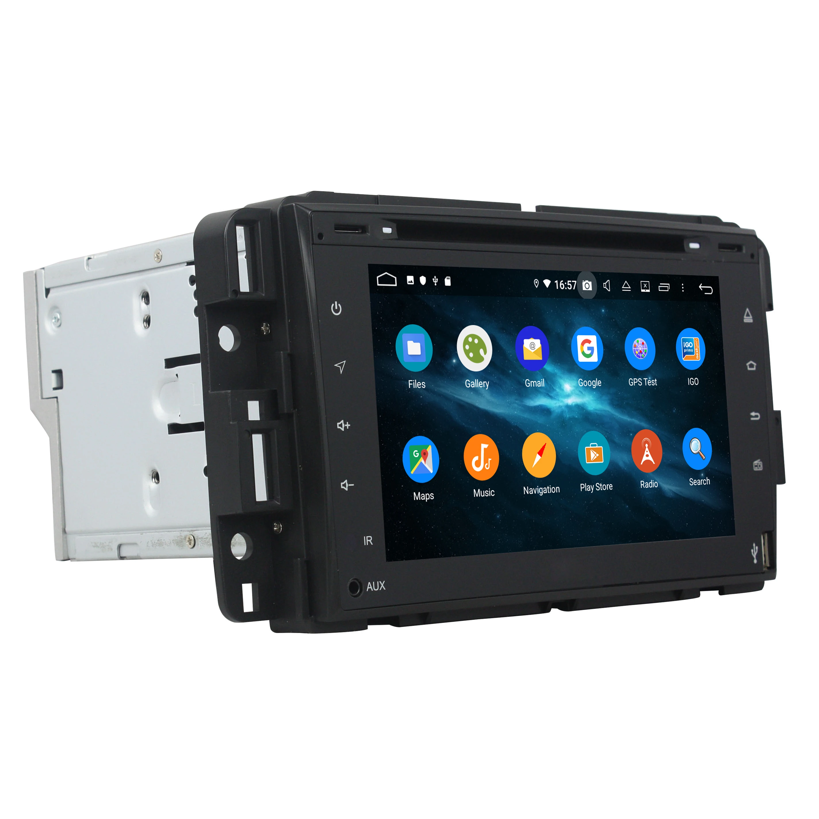 Perfect DSP 8-Core 7" Android 9.0 Car Radio DVD for GMC Yukon Tahoe 2007 2008 2009 2010 2011 2012 GPS Bluetooth 4.2 WIFI Mirror-link 2