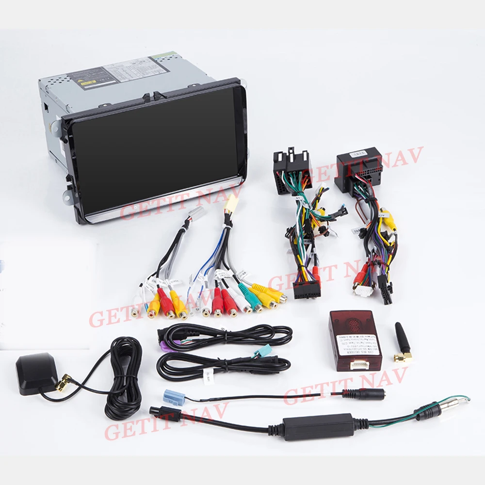 Sale DSP Chip IPS 9" Android 9.0 Car radio GPS Navigation for VW Skoda Octavia golf 5 6 touran passat B6 jetta polo tiguan RDS 5