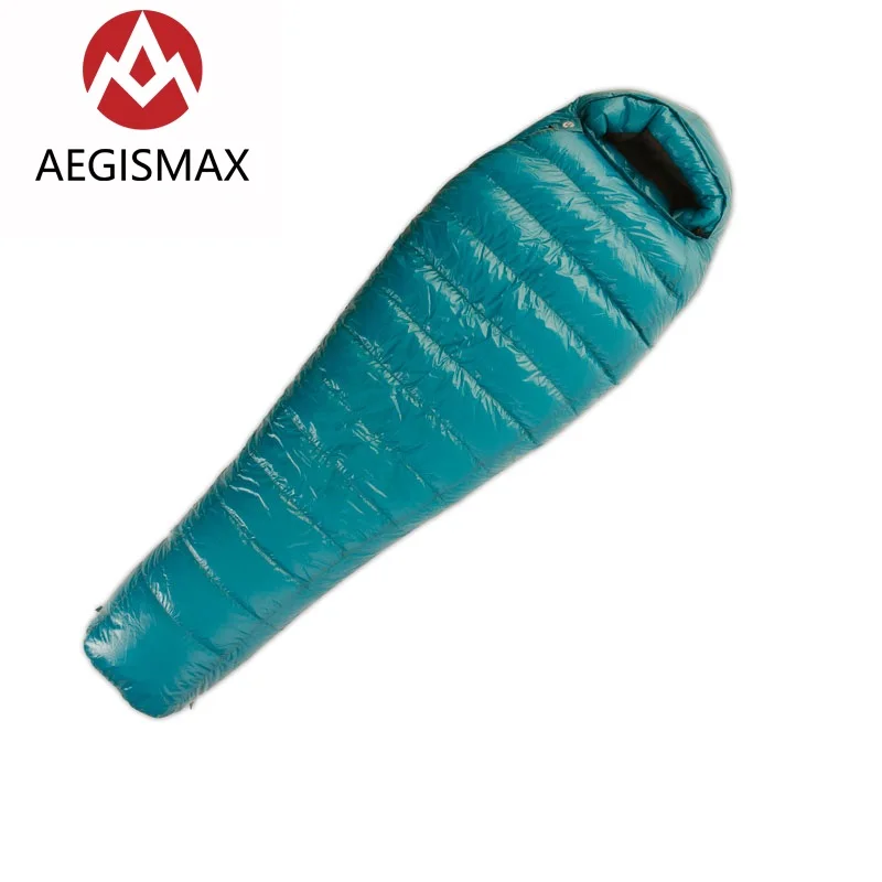Aegismax M3 Lengthened Ultralight Mummy Sleeping Bag Outdoor Winter Camping Goose Down Sleeping Bags with Compression Bag Aegismax M3 Lengthened Ultralight Mummy Sleeping Bag Outdoor Winter Camping Goose Down Sleeping Bags with Compression Bag