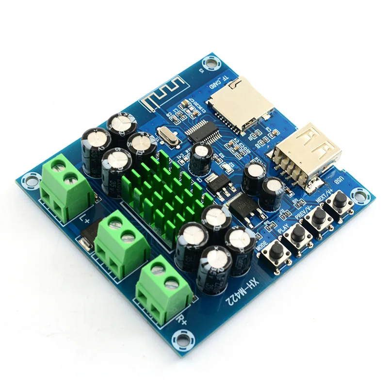 CIRMECH TPA3116D2 усилители Bluetooth плата Встроенная U диск TF плеер Amp платы с двумя каналами
